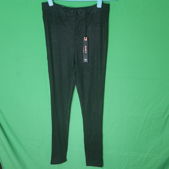 Torrid Curve Pants - Torrid Sky High Skinny Premium Stretch Black Sparkle Jeans